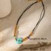 Bohemian Turquoise Pendant Necklace - High-End Stainless Steel Chain For Women_ipsvogv.com