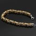 Stainless Steel Domineering Men's Square Buckle Chain Emperor Chain Two Color Gold Men's Necklace Jewelry_ipsvogv.com