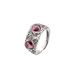 Personalized Owl Colored Adjustable Ring_ipsvogv.com