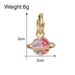Unisex Fashion Atmosphere Metal Earrings Popular Planet Halo Earrings Jewelry Female_ipsvogv.com