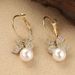 Bowknot Pearl Earrings Retro Versatile Tassel Earrings Ins Style Korean Jewelry Wholesale Vibrato Hot Female_ipsvogv.com