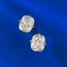 Women's Jewelry S925 Silver Gold Plated High Carbon Diamond 8*10 Earrings Cut Zircon Earrings Simple_ipsvogv.com