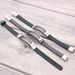 Trendy Silicone Creative Personality Simple DIY Engraving Stainless Steel Men's Bracelet Non-Fading_ipsvogv.com