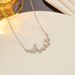 Korean Light Luxury Zircon Butterfly Pendant Necklace For Women's Fashion, Cold And Individualized Charm, Collarbone_ipsvogv.com