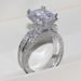 New Women's Ring Elegant Wedding Ring Fashion Versatile Sheen New R7335_ipsvogv.com
