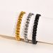 Men's Titanium Cuban Trendy Double-Sided Polished Bracelet Stainless Steel Jewelry Clasp Bangle Accessory_ipsvogv.com