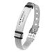 Men's Mesh Titanium Bracelet Fashionable Laser Engraving Versatile Stainless Steel Jewelry_ipsvogv.com