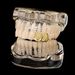 Jin'ao Hollow Out Love Double Tooth Set Daily Street Fashion Cool Smooth Gold Teeth Hip-hop Versatile Accessory_ipsvogv.com