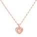Fashionable New Style, Flexible Love, Titanium Steel Necklace, Women's Light Luxury, Small and Small Bouncing Heart_ipsvogv.com