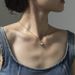 fashion light luxury niche shell love necklace female stainless steel non fading pendant design clavicle chain_ipsvogv.com