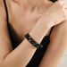 Hot Sale Handmade Natural Volcanic Stone Snowflake Stone Bead Bracelet Men Retro 10/8mm Elastic Bead Couple Bracelet_ipsvogv.com