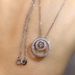 Cao Shi's Live Broadcast Hollowed Out Full Diamond Smart Pendant Necklace Chain (with Ordinary O-shaped Chain)_ipsvogv.com