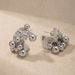 Metal Geometric Tassel Beaded Earrings Design Sense Exaggerated Fashion Ins Style Open Ring Gold_ipsvogv.com