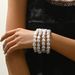 Ins artistic style with personalized multi-layer bead design, niche temperament bracelet accessories_ipsvogv.com