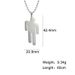 Hot Selling Street Hip-hop Billie Eilish Logo American Rapper Stainless Steel Men's Necklace_ipsvogv.com