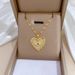 Love 【 】 Eyes Light Luxury Charm Gorgeous Full Diamond Necklace Women's Versatile Clavicle Titanium Steel Chain 【 】 】 【 【 】_ipsvogv.com