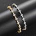 Plum Blossom Tennis Chain Men's Bracelet Zircon Trendy Spring Buckle Hip-Hop Jewelry_ipsvogv.com