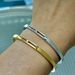 Women’s Jewelry Set Fashion Electroplated Titanium Steel Green Zircon Big Brand Diamond Checkerboard Design Bracelet Stacking Bracelet_ipsvogv.com