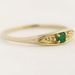 Sanjieins New Minimalist And Fashionable Women's Small Tail Italian Brushed Floral Gold Ring, Fresh Accessory_ipsvogv.com