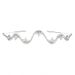 hot selling accessories women's luxury zircon wave headdress fashion bridal hair accessories headdress_ipsvogv.com