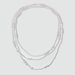 Jewelry Personality All Match Geometric Beaded Necklace Simple Multi Layer Special Shaped Pearl Necklace Female_ipsvogv.com