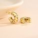 Women’s Jewelry Set Fashion Copper Plated Micro Inlaid Zircon Earrings Light Luxury Style Women's Temperament Metal Earrings Trendy Earrings_ipsvogv.com