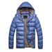 Men's autumn and winter cotton-padded jacket men stand collar men slim warm men cotton-padded jacket jacket_ipsvogv.com