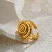 Women’s Jewelry Set Fashion Personality Open Ring Gold Irregular Shape Ring Line Spiral Ring_ipsvogv.com