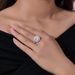 Women's Jewelry Classic Full Diamond Luxury Sterling Silver Ring Fashion Micro Inlaid Zircon Light Luxury High End Wedding Ring Jewelry_ipsvogv.com