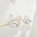 Freshwater pearl earrings ear studs s925 sterling silver earrings light luxury high end accessories for women jewelry_ipsvogv.com