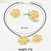 Hot selling metal wind alloy earring set, personalized and versatile, long women's necklace earrings_ipsvogv.com