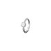 S999 Sweet Sugar Square Silver For Women's Light Luxury And High Grade New 2024 Open End Ring_ipsvogv.com