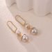 Jewelry INS French High Fashion Elegant Exquisite Pearl Shell Beads Light Luxury Earrings Ear Studs_ipsvogv.com