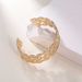 Jewelry Bamboo Joint Inlaid Creative Elegant Light Luxury Open Stainless Steel Gold-Plated Bracelet For Women_ipsvogv.com