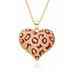 Copper Plated Gold Micro Inlaid Zircon Light Luxury Cold Style Niche Love Heart Pendant Necklace_ipsvogv.com