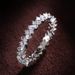 Cao Shi Fashion Ins Jewelry Personalized Trendy New Square Diamond Women's Copper Set Full Circle Zircon Tail Ring_ipsvogv.com
