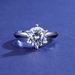 S925 Silver Hollow Ring Female Moissanite Ring Celebrity Style Six Claw Anti Real Diamond Finger Ring_ipsvogv.com