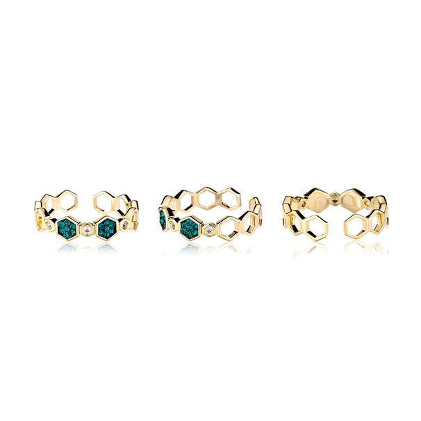 Hip Hop INS Style Cuban Full Diamond Open Index Finger For Men And Women Simple Fashion Ring_ipsvogv.com