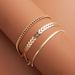 Fashion Accessories Summer Hot Style Creative Fish Scale Flat Snake Three Piece Set Ankle Chain_ipsvogv.com