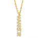 Clearance flower letter necklace courage pendant micro inlaid zircon hip hop jewelry nkt02_ipsvogv.com