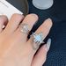 A Niche Irregular Design With An Open Mouth For Women, Featuring Cool Aloof Style. The Index Finger Ring Exudes A Sense_ipsvogv.com