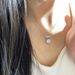 French Sweet Pink Diamond Sugar Cube Bowknot Ribbon Necklace For Women Fashion Collarbone Chain Birthday Valentine's Day_ipsvogv.com