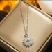 2023 New Fashionable Summer Light Luxury High Grade Sunflower Necklace Women's Long Versatile Diamond Pendant_ipsvogv.com