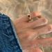 The Same Blue Zircon Is A Female Niche, Unique, Personalized, And High-end Ring_ipsvogv.com