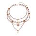 Minimalist INS Style Crystal Moon Necklace, Light Luxury, Niche, Irregular Tassel Necklace For Women_ipsvogv.com