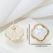 Small niche design, irregular pearl female personality, metal versatile, internet famous, stylish ear, high-end_ipsvogv.com