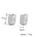 Cao Shi's Advanced Ear Buckle New Fashion Design Sense Bridal Exquisite Hollow out Earrings_ipsvogv.com