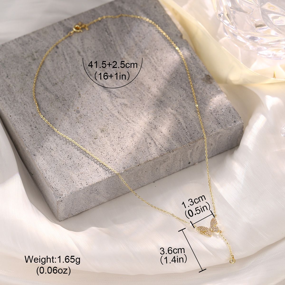 Versatile Bow Necklace Niche Butterfly Ins Advanced Clavicle Chain Temperament Simple Fashion Trend Necklace Clothing_ipsvogv.com