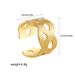 Women’s Jewelry Set Fashion New Fashion Personality Design Niche Copper Ferry Open Ring Gold Plated Geometric Versatile Hand Jewelry Simple_ipsvogv.com