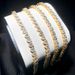 Golden Heart Shaped White Oil Drop Bracelet Niche Design Fashion Trend Ladies Bracelet_ipsvogv.com
